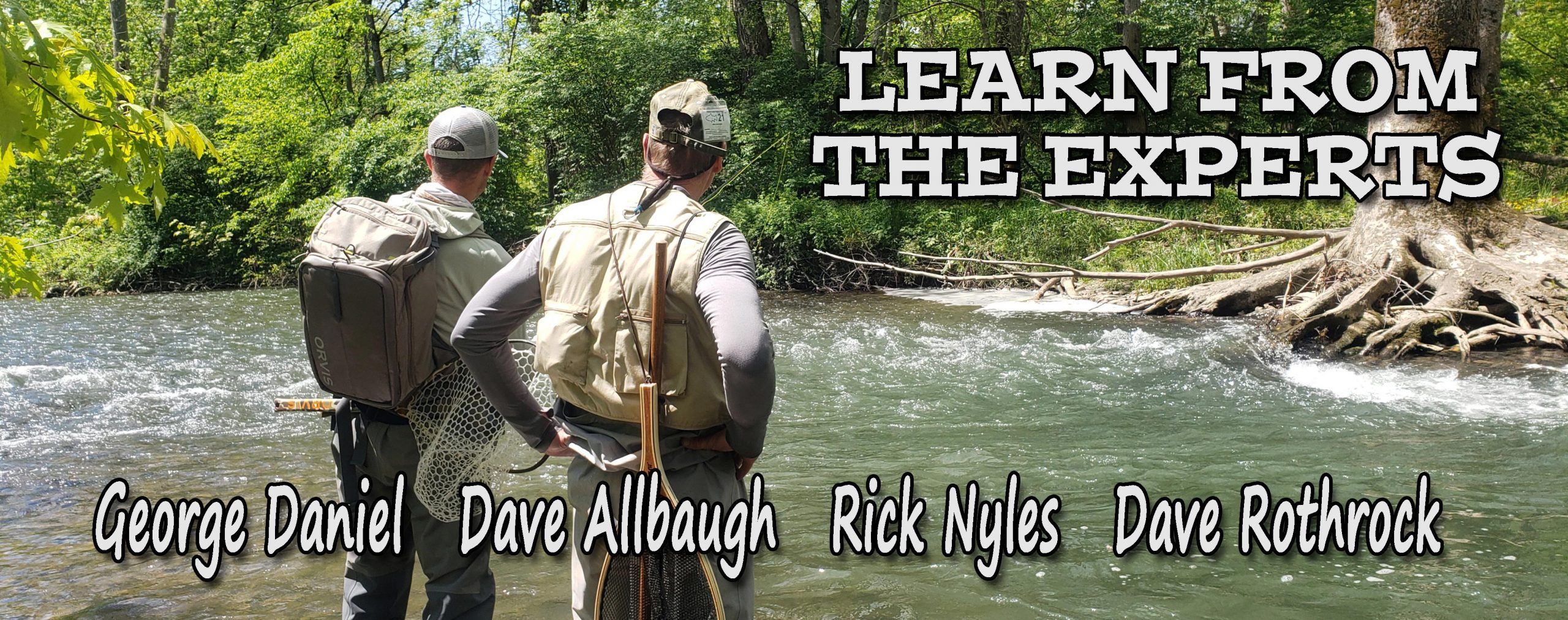 Join George Danial, Dave Allbaugh, Rick Nyles And Dave Rothrock. This Trip Will Concentrate On All Aspects Of Fly Fishing. Nymphing With George, Wetflies With Dave, Dry Fly With Rick, and Casting With Dave Rothrock. Come Learn From Our Experience.